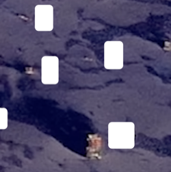 プロンプトに使用した衛星画像