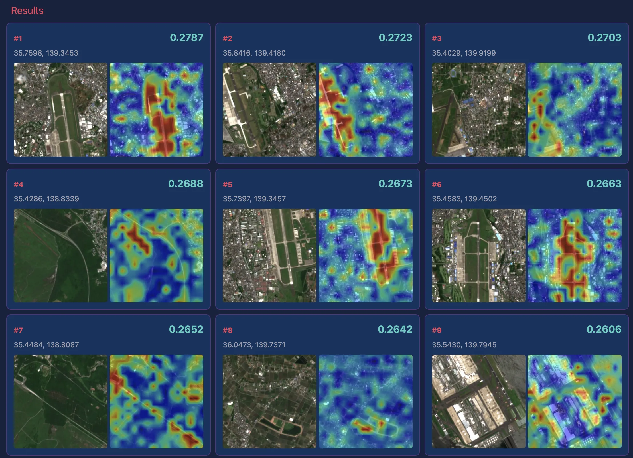 airportの検索結果（結果一覧）